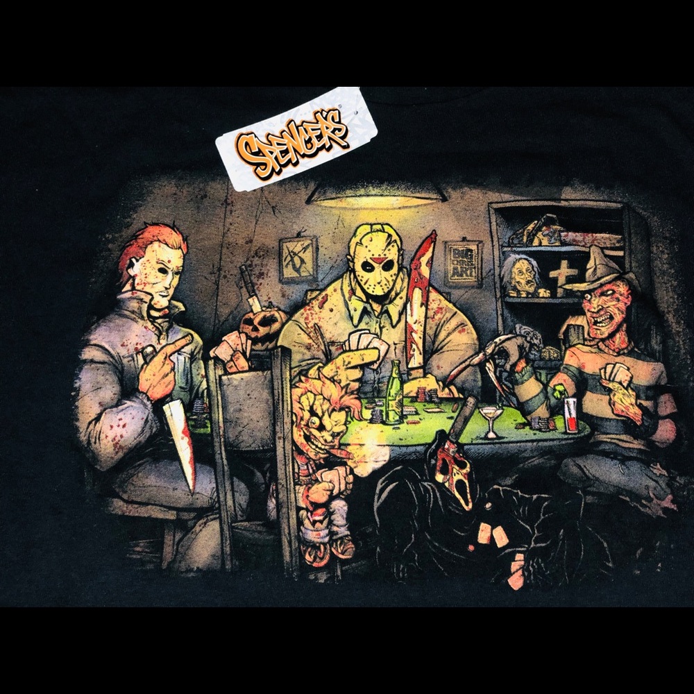 🔥⚡️Men’s classic horror movie t-shirt